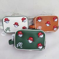 ► New fisherman golf handbag clutch bag small handbag ball bag double open large capacity golf bag