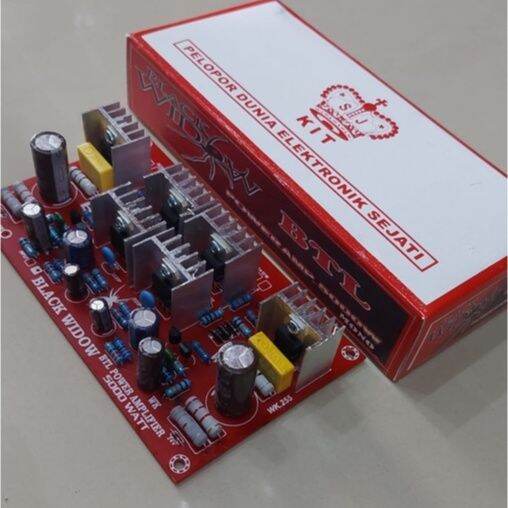 Kit Driver Power Amplifier BTL Black Widow 5000W by SJ | Lazada Indonesia