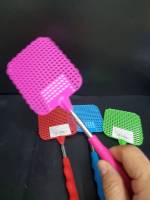 ไม้ตีแมลงวัน Fly swatter ขนาด 10 นิ้ว เหมาะสำหรับใช้ตีแมลง และแมลงวัน ล้างทำความสะอาดได้ง่าย คละสี