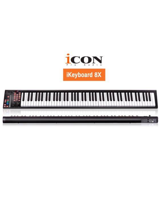 icon-ikeyboard-8x-คีย์บอร์ดใบ้-88-คีย์-ลิ่ม-full-size-ต่อ-midi-ได้-18-ปุ่มฟังก์ชัน-รองรับ-pc-mac-แถมฟรีโปรแกรม-imap-สาย-usb