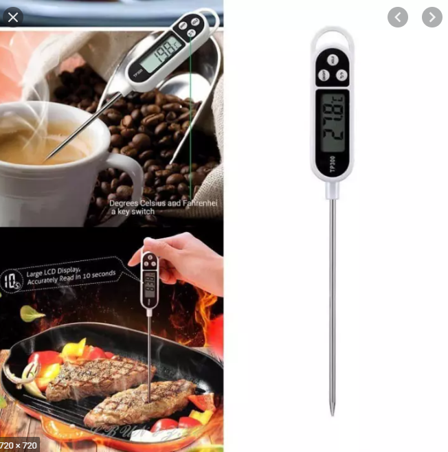 Household Kitchen Liquid Food Oil and Milk Digital Probe