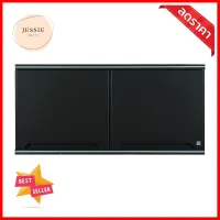 ตู้คู่ KING PLATINUM CURVE 90x42 ซม. สีเทาCORNER CABINET KING PLATINUM CURVE 90X42CM GRAY **บริการเก็บเงินปลายทาง**