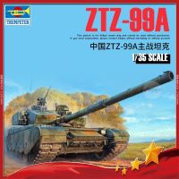 คนเป่าแตรประกอบโมเดล1/35จีน ZTZ-99-รถถังสงคราม83892