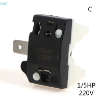 ?【Lowest price】YUE 1/8HP 1/6HP 1/5HP 1/4HP 1/3HP 1/2HP คอมเพรสเซอร์ Overload Thermal Protector SWITCH