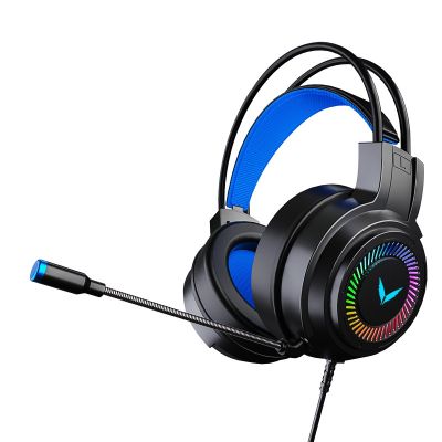 Newmine หูฟังเล่นเกม RGB Game Headset  สำหรับเล่นเกม ระบบ 7.1 หูฟังเกมมิ่ง แฟนเทค หูฟังครอบหู Gaming มีไมโครโฟน ไฟ RGB รอบหูฟัง ปรับเสียงได้ ส