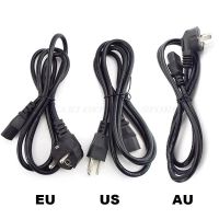 1.5M Computer Power Cable Extension Cord Cable IEC C13 300W Power Supply Cable For Monitor Antminer Printer EU US AU Plug