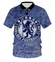 Chelsea Polo Shirt Super Hero Logo Soccer Football Tee POLO Shirt Short Sleeve 01（Contact the seller, free customization）