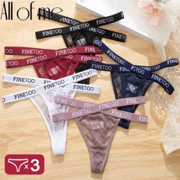 AllOfMe Sexy Underwear Women Panties Perspective Tanga Panties