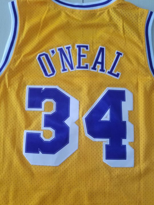 ready-stock-ready-stock-hot-sale-mens-los-angeles-lakerss-34-shaquille-oneal-hardwood-classics-yellow-jersey