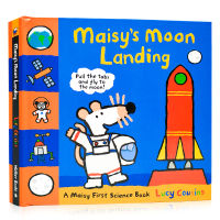 The spot mouse Bobo landed on the moon maisy S moon landing Maisy English original picture book space science 3D three-dimensional book flipping mechanism operation book parent-child interactive reading English cognitive science book