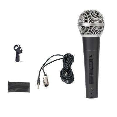 SM58 Wired Microphone Home KTV Stage Show (With Switch)