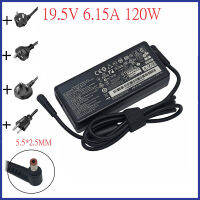 19.5V 6.15A 120W 5.5*2.5มม.แล็ปท็อปอะแดปเตอร์ AC สำหรับ Y460 Y400 Y430p Y410P Y500 Y510P Y570 Y530 Y580 Y730