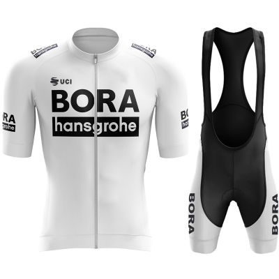 ร้อนผู้ชายขี่จักรยานสูทกีฬาชุดจักรยานเสื้อผ้า UCI BORA Mtb ย์กีฬากางเกงผู้ชายเอี๊ยมมืออาชีพเสื้อ2023เครื่องแต่งกายเจล Pro