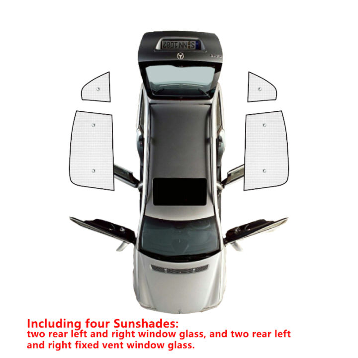 รถหน้าต่างเต็มปกอุปกรณ์ป้องกันแสงแดดสำหรับฮอนด้าโอดิสซี2014-2015-2016-2017-2018-2019-rc2อัตโนมัติกระจก-shababy-visor