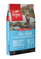 Orijen Six Fish Cat แมวโต สูตรปลา6ชนิด 340g-5.4kg