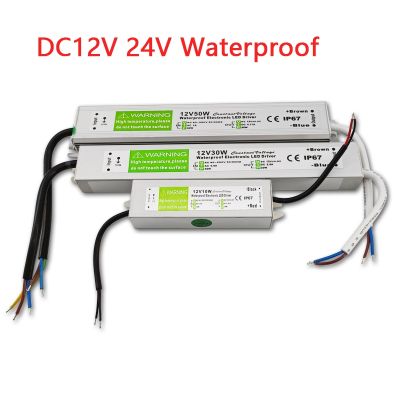 【CW】 IP67  Lighting 12V 24V Supply Led Driver 5050 2835 3528 Strip