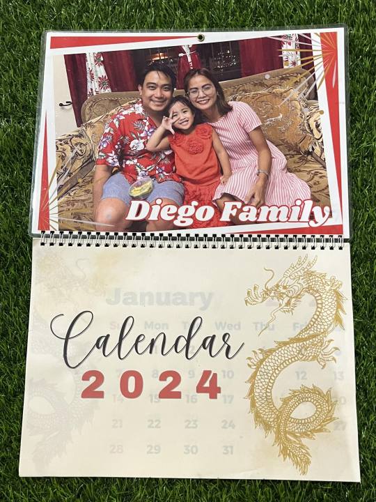 Personalized Calendar 2024 Wall Calendar 2024 Giveaways Party Souvenirs