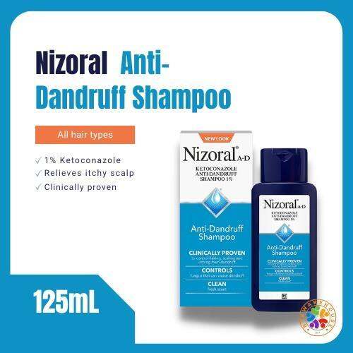 Nizoral A-D Ketoconazole Anti-Dandruff Shampoo 4 fl.oz/125ml | Lazada PH