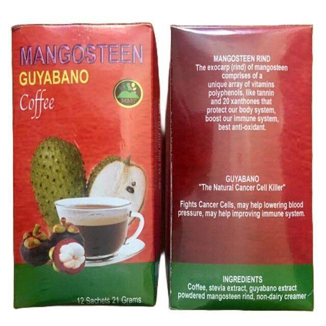 Mangosteen Guyabano Coffee 12 Sachets x 21 grams Lazada PH
