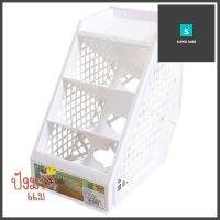 ชั้นวางขวดในครัวพลาสติก CSP 1419 สีขาวPLASTIC BOTTLE RACK CSP 1419 WHITE **ลดราคาจัดหนัก **