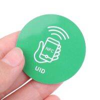 RFID 125KHz T5577 Rewritable Sticker Keytag Anti Metal Interference Label Writable Key Token Tag Card Duplicate Clone NFC Tags Household Security Syst