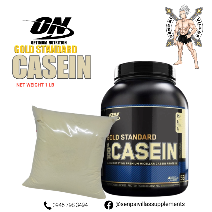 OPTIMUM NUTRITION GOLD STANDARD 100% CASEIN 1LB | Lazada PH