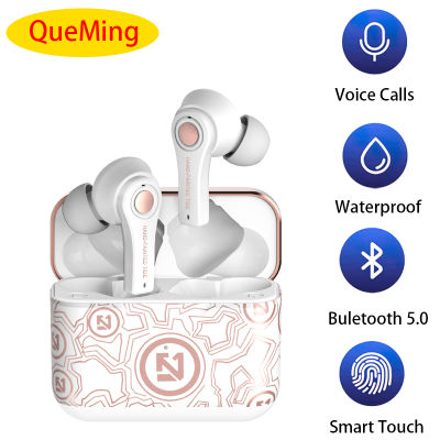 TS-100 Wireless Headphones 400mAh Charging Box TWS Bluetooth Earphones Sport Waterproof Earbuds Headset With Mic For Xiaomi OPPO