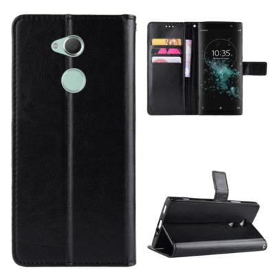 CaseสำหรับSony Xperia Xa2อัลตร้าปลอกพลิกเคสการ์ดหนัง + Tpuซิลิโคนฝาหลังอ่อนนุ่มเคสโทรศัพท์สำหรับSony Xperia Xa2ปลอก