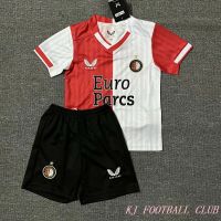 ชุดเจอร์ซี่ฟุตบอลคุณภาพแบบไทย Feyenoord Jersey Bola Home 23-24สำหรับผู้ใหญ่และเด็ก