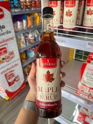 (Imperial เมเปิ้ลไซรัป 730ml) น้ำเชื่อม กลิ่นเมเปิ้ล อิมพีเรียล Imperial Maple Flavored Syrup ขนาดบรรจุ 730ml