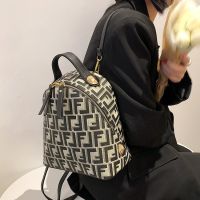 [COD] style stereotyped shoulder bag womens high-end niche design casual shopping commuting foreign work French backpack