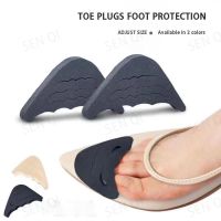 A Pair Forefoot Insert Pad For Women High Heels Toe Plug Half Sponge Shoes Cushion Feet Filler Insoles Anti-Pain Pads Sole plug