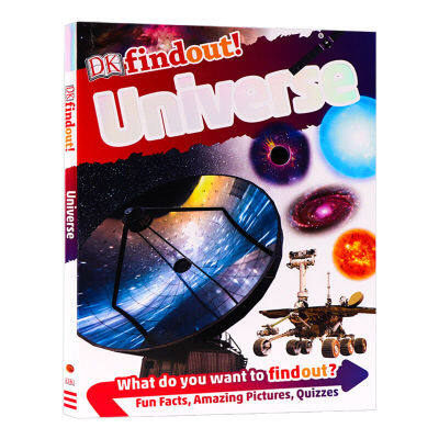 DK little discovery universe English original DK findout universe world planetary Space Science Encyclopedia English reading materials English original books