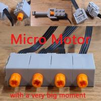 Mini Motor Micro Motor Engine Car Bricks Power Group Module PF Technical Toy for C61018 C61019 Led Light Parts Building Blocks Building Sets