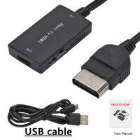 BGGQGG Xbox To HDMI-compatible Compatible AV Cable Adapter Connect To HDTV For All Classic Console Models For Original Console