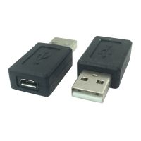 USB Tipe A adaptor Male ke Micro USB Female