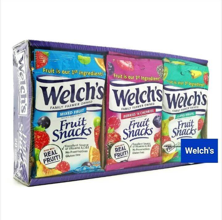 Welch's Fruit Snacks Gummies Made with Natural Fruit Lazada PH
