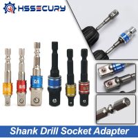 {SAVAGE Hardware Tools} Shank เจาะซ็อกเก็ตอะแดปเตอร์สำหรับ Impact Driver พร้อม Hex Shank ถึง Square Socket เจาะ Bits Bar Extension Set 1/4 Quot; 3/8 Quot; 1/2 Bit Set