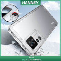 HANNEY สำหรับ Xiaomi 13 13T 12 12T Pro แบบย้อนยุคเคสกระเป๋าเก็บบัตรกันกระแทกป้องกันการตกพร้อม ฝาครอบหลังแบบนิ่มสายคล้องแทบข้อมือ SD-D7