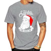 New est  Mens Fashion Santa Can Judge Me Jingle Bells T-Shirt Top Merry Christmas Happy Holidays Funny Cotton Tee