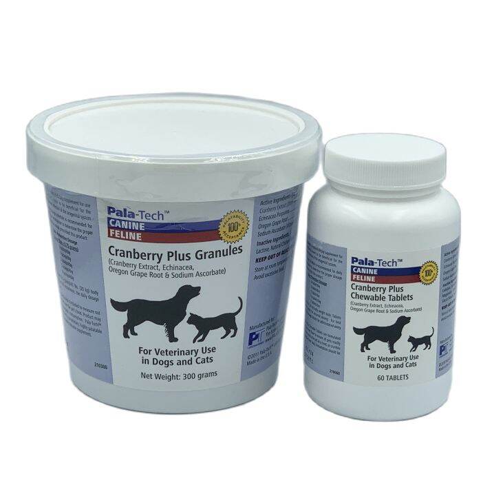 PalaTech Cranberry Plus for Urinary Health in dogs & cats Tablets