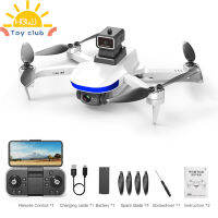 ToyClub โดรนสีขาวรีโมทคอนโทรลมินิ2.4กรัมพับได้ถ่ายภาพทางอากาศแบบ Hd Quadcopter Rc เครื่องบินของเล่นสำหรับเป็นของขวัญ