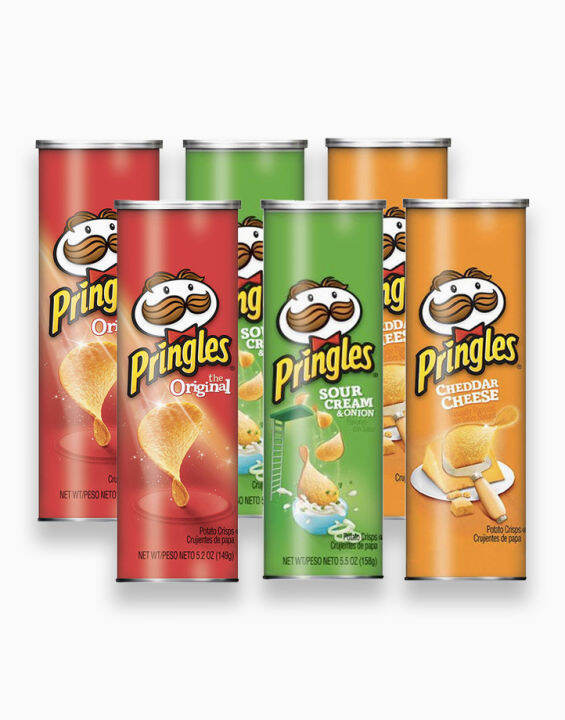 Pringles 158g US jackson ORIGINAL, SOURCREAM, CHEESE Lazada PH