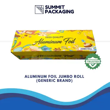 Aluminium Aluminum Foil Jumbo Roll, Packaging Type: Box