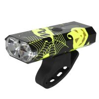 WAKE Bicycle Light 600 Lumens USB Chargeable Rainproof MTB Bike Light Set with Holder 2000MAh Bike Lights