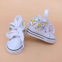 ♕✿☎ Tilda Canvas Sneaker For Paola Reina DollsFashion Toys Boots for KPOP 1/4 Bjd Doll Sneaker for Labubu Dolls Accessories 5.5cm