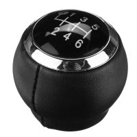 6 Speed Gear Shift Stick Knob Ball Black Fit For Toyota Auris Avensis Corolla Rav4 Yaris