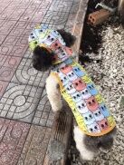 Áo thun 3 lỗ cho thú cưng kèm nón cho thú cưng. Áo thun cho chó mèo