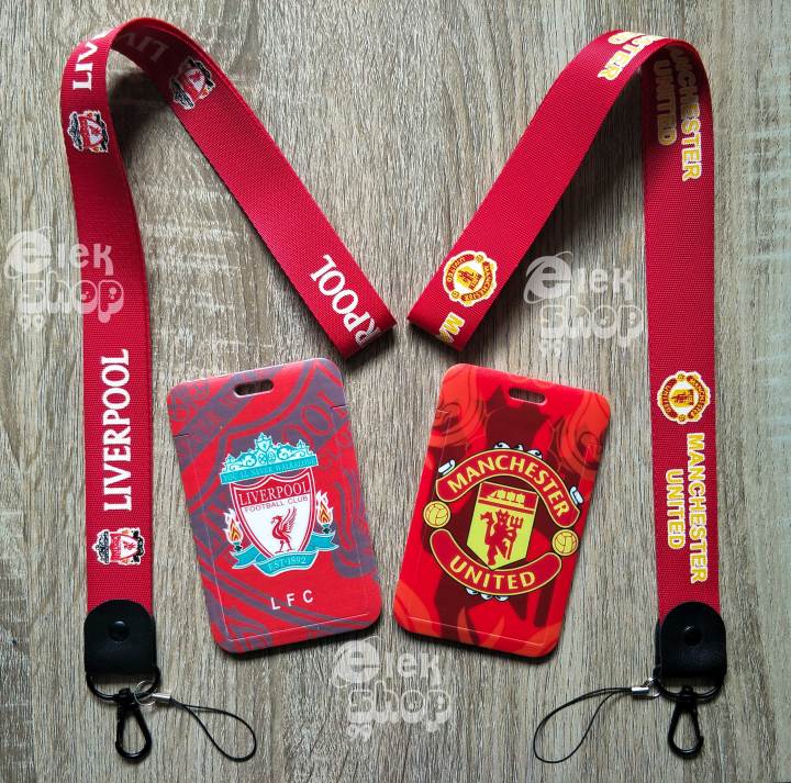 liverpool-manchester-สายคล้องบัตร-สายคล้องบัตร-การ์ดใส่บัตร-ทีม-ลิเวอร์พูล-แมนเชสเตอร์ยูไนเต็ด-สายคล้องคอ-ยาว