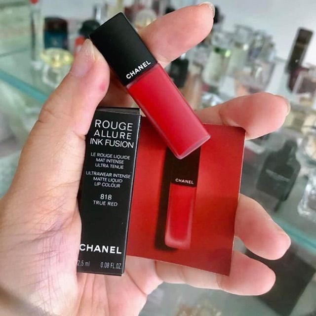 Beauty Magic Box Chanel Rouge Allure Ink Fusion Matte Liquid Lipstick  818  True Red